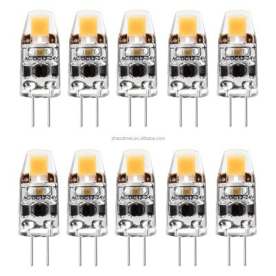 China Various LED Lighting Accessories G4 LED Bulbs 0705 COB 1.5W Bi-pin G4 Base Base AC/DC12V-24V Dimmable (equivalent to 20W G4 Halogen Bulb Replacement) LED Bulbs, for sale