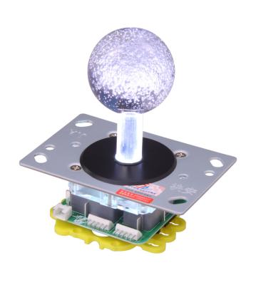 China Hot Selling Crystal Ball 2/4/8 Way Shiny Wish Arcade Joystick Micro Switch JS-EPCY-BU for sale