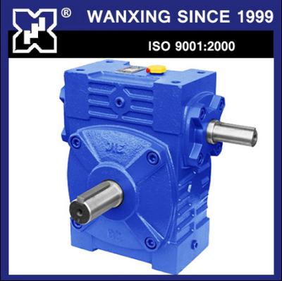 China Large Torque WPW Cast Worm Gear Speed ​​Reducer For Boat Machine WPW40-250 Worm Gearbox for sale