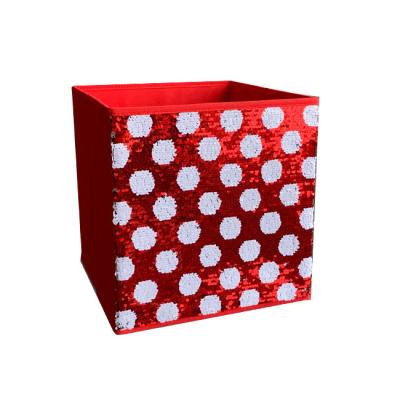 China Viable Hot Selling Cloth Closet Storage Organizer Foldable Cube Storage Box for sale