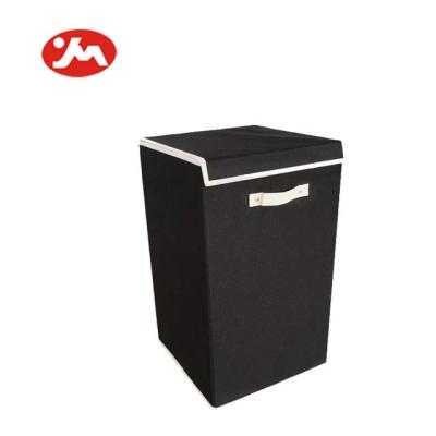 China Modern New Design Custom Foldable Fabric Laundry Storage Basket for sale