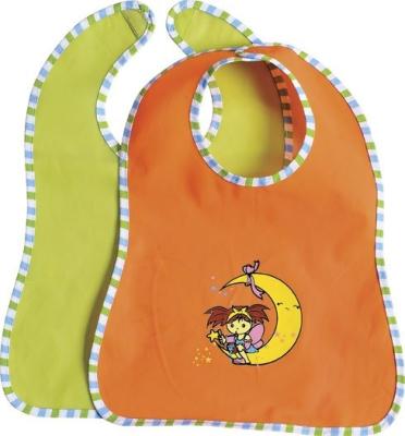 China Antibacterial Plastic Baby Feeding Big Bib Peva Baby Bib With Sleeve for sale