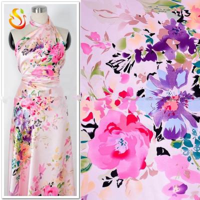 China Wholesale Custom Cheap Price Chinese Style Satin Silk Fabric Kimono Fabrics Cheongsam Fabric QUICK DRY for sale