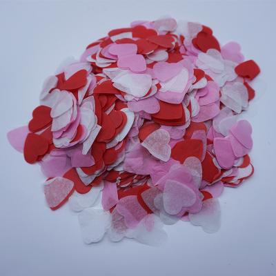 China New Arrival Hot Sale Party Cheap 1 Inch Sweetheart Table Paper Confetti For Confetti Party Decorations for sale