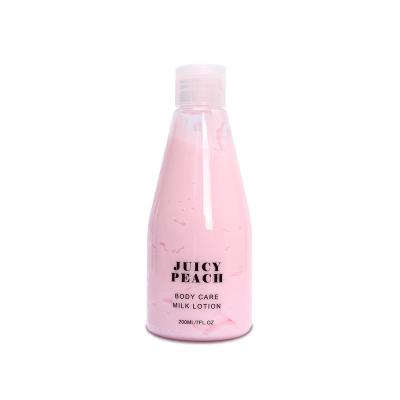 China BLIW Private Label Whitening Moisturizing Body Cream Brightening Soothing Repair Whitening Peach Milk Body Lotion for sale