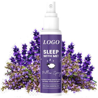 China Sleep BLIW Private Label Deep Sleep Aromatherapy Pillow Mist Spray with Lavender Essential Oil for sale