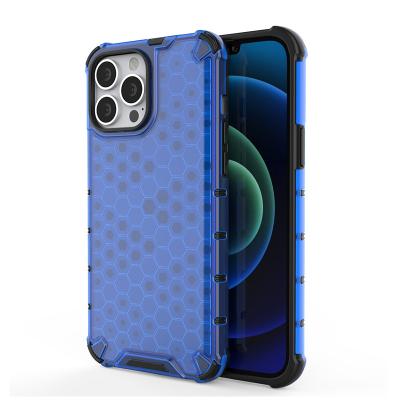 China Shockproof High Quality Shockproof Hybrid Corners Phone Case 4 Honeycomb Design Phone Cover For Xiaomi Note 11S 10C 11 11Lite 11Pro Redmi for sale