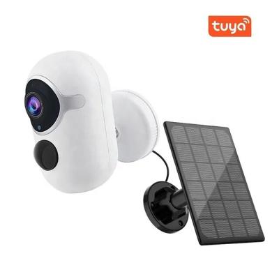 China 128GB TFCard Factory WIFI Camera 128GB TFCard Wireless Smart Camera Wireless CCTV Solar Battery WIFI NIGHT VISION HD 2MP tuya batteries for sale