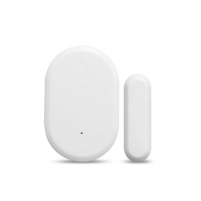 China mini zigbee door sensor window ditector work on tuya zigbee gateway home security system SM-ZM08 for sale