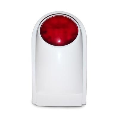 China WiFi 433Mhz Smart Siren Alarm Flasher Alarm System Compatible with Alexa Tuya APP 110db Adding Detectors 433mhz SM-JT80 Home Burglar for sale