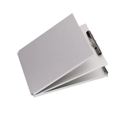 China Office Stationery Letter Size Storage With Clip New Product Steel Clipboard Aluminum for sale