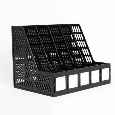 China Eco - Friendly Wholesale Plastic Black Quint Magazine Organizer for sale