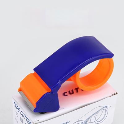 China Office And School Plastic Packaging Sealing Tape Dispenser With 2