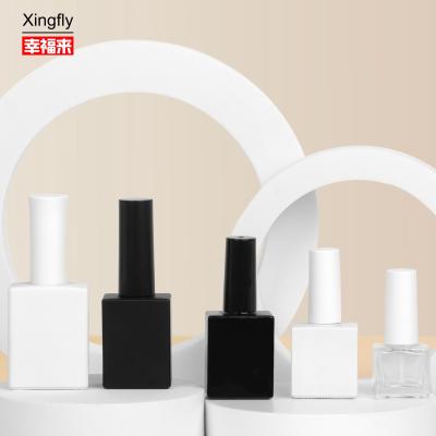 China Ronde lege mini nagellakflessen REACH met basismateriaal glas Te koop