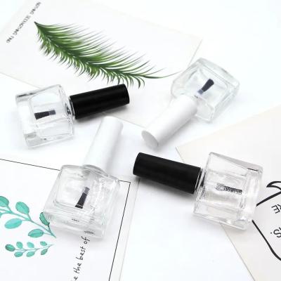 Chine Verre 5 ml UV vernis à ongles bouteille Impression en soie avec étiquette en papier à vendre