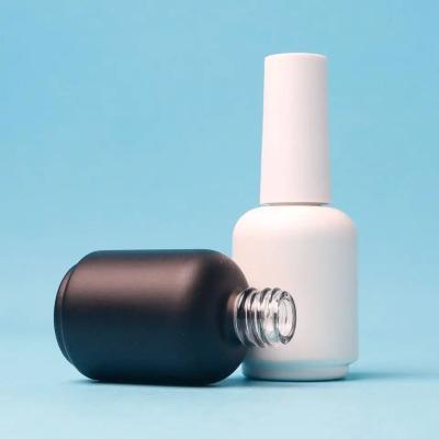 China Screw Cap 7ml Nail Polish Bottle Screen Printing Surface Handling for sale