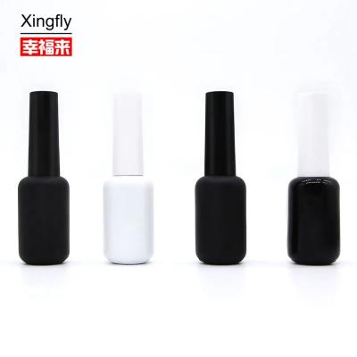 China Coating Surface 7ml Nail Polish Bottle container Custom Shape Long Lasting Use for sale