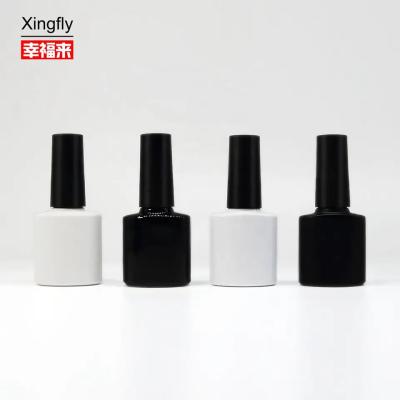 China Warm stempelen ronde nagellakfles met gepersonaliseerd logo Te koop