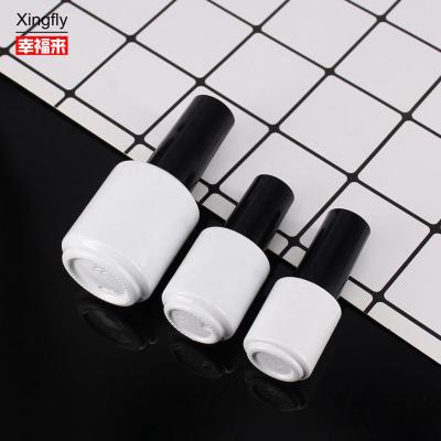 China 5ml Nail Polish Bottles Custom Empty Round Glass Gel Color Gel Polish for sale