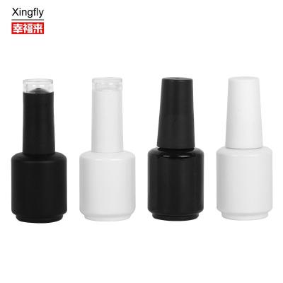 China 15ml UV Gel Nail Polish Bottle 18 Gauge Cylinder Large Nail Polish Container for sale