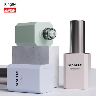 Cina 15 ml Bottiglia di lucido per unghie Gelish Gello per unghie Gello per unghie Manicotto per unghie Bottiglia di vetro in vendita