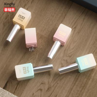 China Gel Polish Square Bottle Beauty And Cosmetics Industry 13ml Uv Gel Polish Glass Bottle for sale