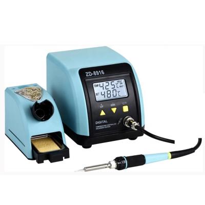 China Ningbo ZD-8916 factory 160C- 480 Celcuis degree temperature controlled soldering station, new product, high quality sensor for sale