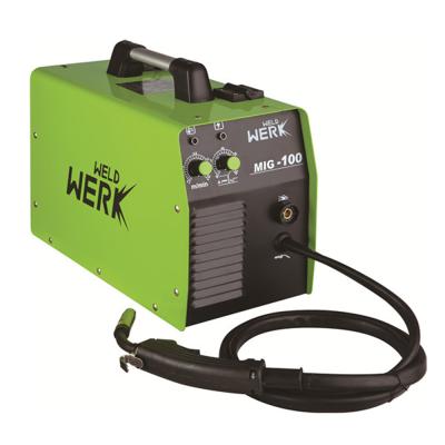 China Semi-automatic soldadoras MIG soldadoras usadas magnetic inverter hotels best price portable wire MIG welding diy welding machine for sale