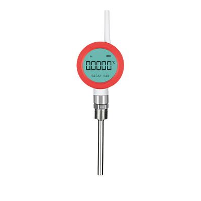 China IP66 wireless 4G digital display temperature sensor LoRA NB-IoT smart temperature monitoring gauge for sale