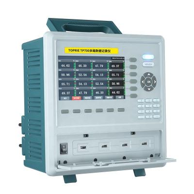 China Universal signal input multi-channel temperature logger RS485 data logger industrial paperless pressure chart recorder wholesale à venda