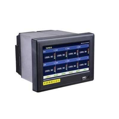 China multi-Channels Paperless Temperature Chart Data Logger Paperless Temperature Recorder à venda