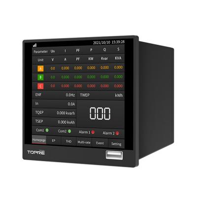 Китай High quality 3 phase power quality meter multifunction meter THD analyzer power quality analyzer with 4G WiFi communication продается