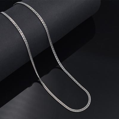 China CLASSIC 4mm Faith Stainless Steel Necklace Waist Chain Silver Mens Body Filled Rope Link Stainless Steel Chain Men Chain Manufacturer for sale