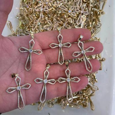 China High Quality Wholesale Cross Pendant Necklaces Guangzhou Letter Small Pendants for sale