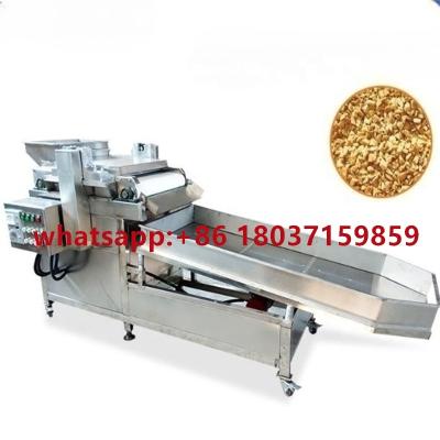 China High Efficiency Easy Operation Walnut Crusher Dicing Pistachio Crushing Almond Cutter Bean Chopper Cashew Nuts Chopping Peanut Cutting Machine for sale