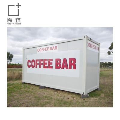 China Carport Highly Recommend Customized Container Coffee Container Cafe For Sale for sale