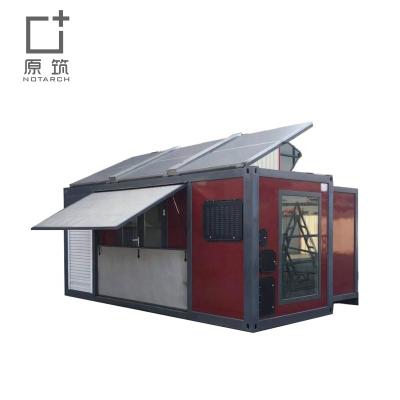 China Carport Material Prefabric Container House Material Hotel Use And Sandwich Panel Container House for sale