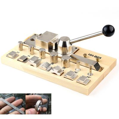 China Ring Bending Free Shipping Goldsmith Jewelry Making Tool High Quality Steel Silver Gold Ring Forming Machine Jewelry Bender Set for sale