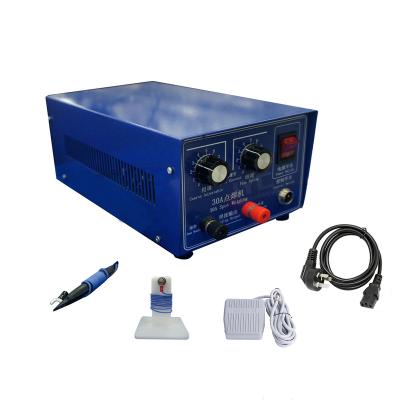 China Jewelry Welding Machine 30A 200w Mini Portable Jewelry Gold Silver Spot Jewelry Welding Steel Welder for sale