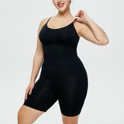 China Wholesale Seamless High Compression Seamless Booty Jumpsuit Lifting Full Body Shaper Slimming Shapewear for sale