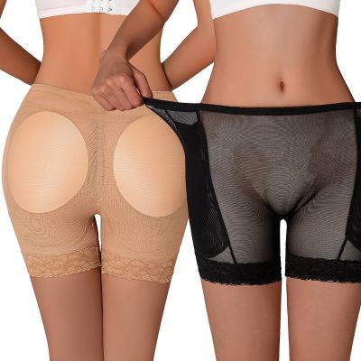 China Antibacterial Hot Sponge Padded Seamless Shapers Pant Butt Lifters And Hip Body Butt Enhancer Women Sexy Briefs Butt Pads Shaper Shapewear for sale