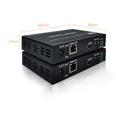 China Multi screen display price best Cat5/Cat6 multipoint to hdmi supplement lan hdmi multipoint splitter for sale