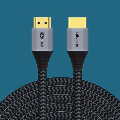 China Newest 0.5m 1m1.5m 2m 5m 4m 3m 4k gold plated cable ultra thin hdmi 2.1 8k 60hz for sale