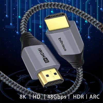 China Car Ultra High Speed ​​3D 4k Resolution 2160p 1080p HDMI 2.1 Cable Roll HDMI Cable for sale