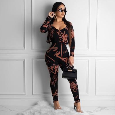 China QUICK DRY Long Sleeve Women's Clothing Two Piece Set Printing 2 Sets For Women for sale