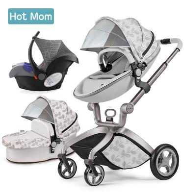 China Hot Mom Adjustable Baby Stroller 3 in 1 New Color Stroller Pram 2018 Travel System Accessories for sale