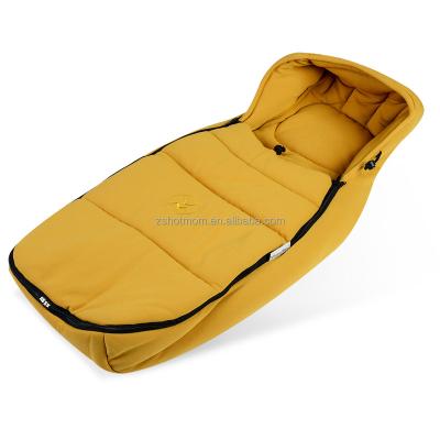 China Keep Mommy Baby Stroller Accessories Sleeping Bag Warm Warm Sleeping Sant Fleabag Yellow for sale