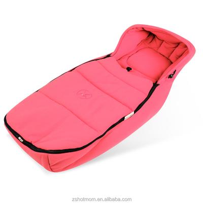 China Keep Mommy Baby Stroller Accessories Sleeping Bag Warm Warm Pink Sant Fleabag for sale