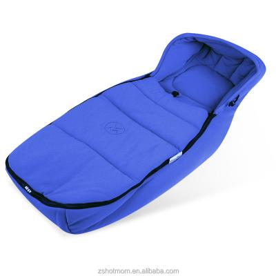 China Keep Mommy Baby Stroller Accessories Sleeping Bag Warm Warm Sleeping Blue Sant Fleabag for sale