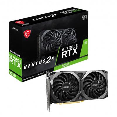 China 2022 Original Brand RTX3050 Hot Selling Graphics Cards With 8GB GDDR6 128 Bits New Original MSI GPU For RTX 3050 High Quality GPU for sale